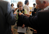 Thumbnail image for Mary Sue Coleman answering questions.JPG